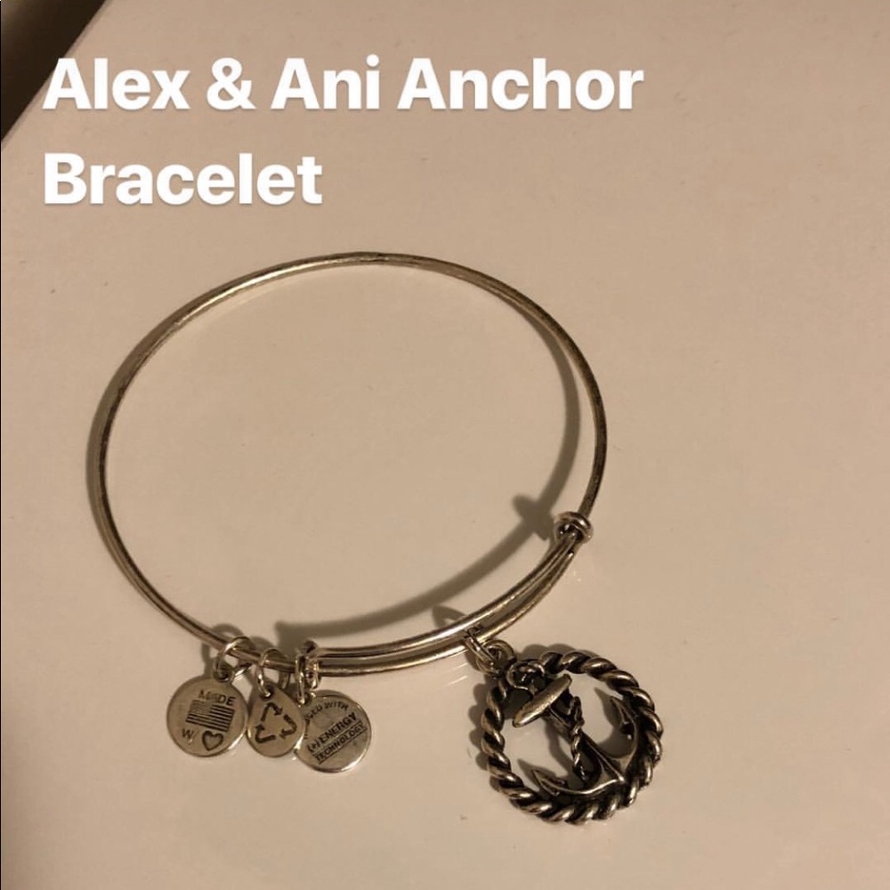 Alex and Ani anchor bracelet